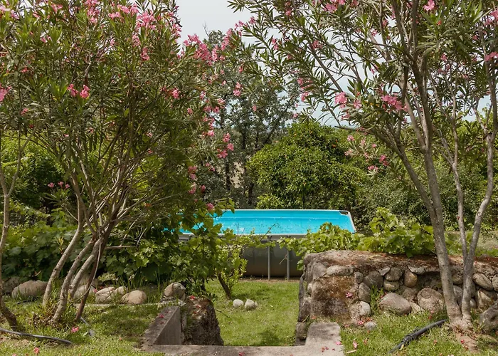 En Con Piscina Y Un Maravilloso Jardin Holiday home Candeleda